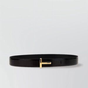 Tom Ford Logo buckle reversible belt